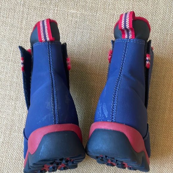 Lands End Navy and Red snow boots - Picture 8 of 11